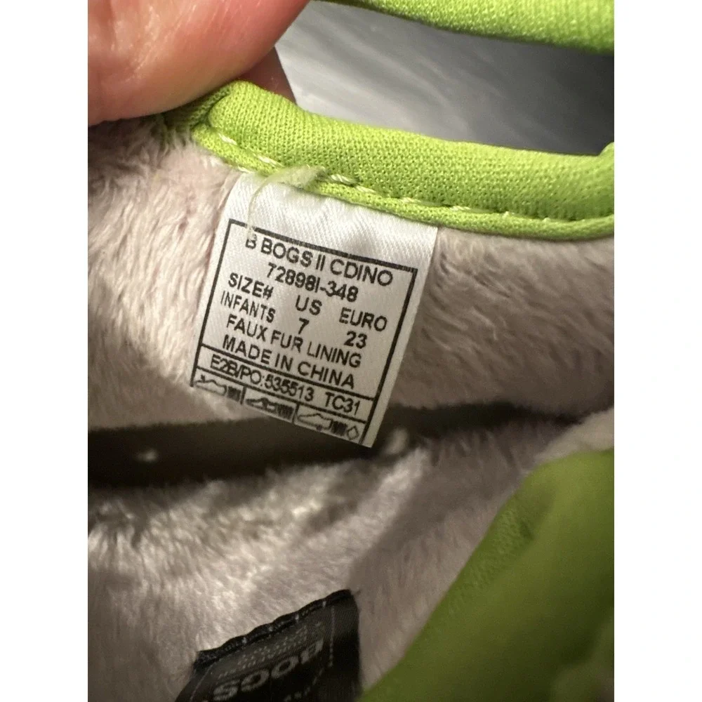 Baby Bogs 11 Boots Little Kids Size 7 Dinosaur Toddler‎